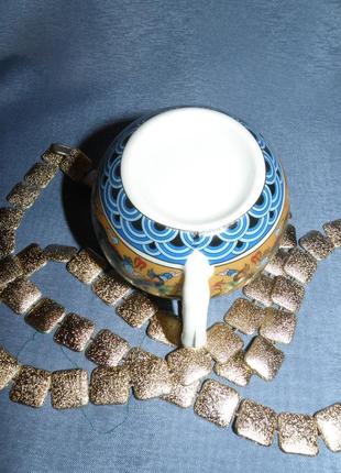 Фарфоровый молочник соусник дракон4 фото