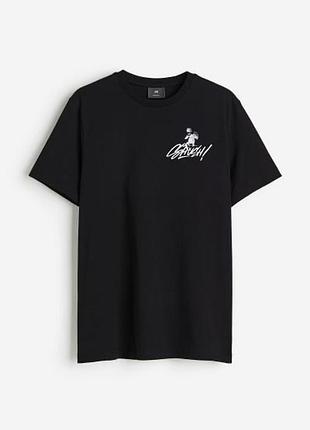 Нова футболка h&amp;m / футболка в принт h&amp;m