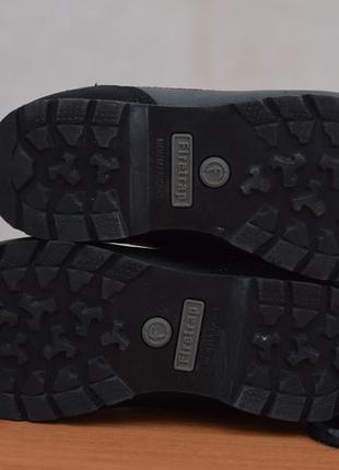 Черные кожаные ботинки, сапоги firetrap, 37 размер. оригинал6 фото