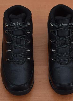 Черные кожаные ботинки, сапоги firetrap, 37 размер. оригинал7 фото