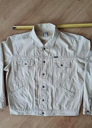 Куртка джинсовая винтажная vintage 80s diesel industray union trucker jacket

size  l1 фото