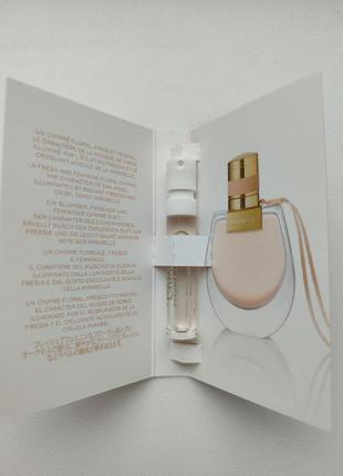 Пробник chloe nomade eau de parfum 1.2 мл2 фото