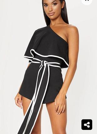 Комбинезон без пояса prettylittlething великобритания этикетка