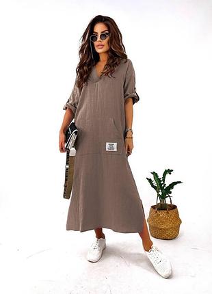 Стильное платье с капюшоном