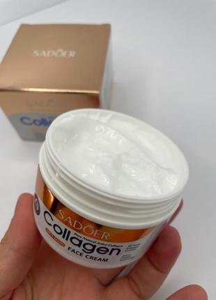 Крем для лица с коллагеном sadoer collagen cream