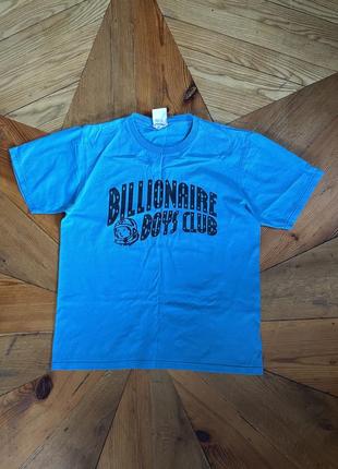 Billionaire boys club bbc pharell blue tee vintage classic logo вінтаж реп скейт streetwear