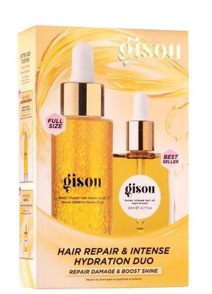 Gisou лимитированный набор hair repair &amp; intense hydration duo3 фото