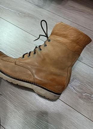 Високі ботинки / черевики бренду wolverine з натуральної шкіри4 фото