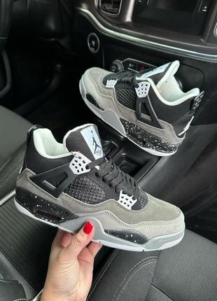 Чоловічі кросівки nike air jordan 4 retro stelth4 фото