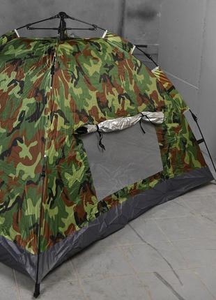 Палатка 3 местная tent-mask 2х1.5м водонепроницаемая камуфляж3 фото