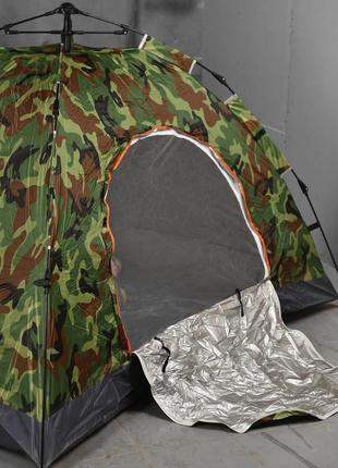 Палатка 3 местная tent-mask 2х1.5м водонепроницаемая камуфляж4 фото