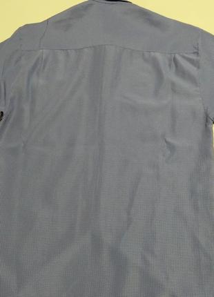 Якісна стильна сорочка fosters з ґудзиками з натурального перламутру7 фото