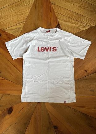 Levis red tab classic logo tee легкая мужская футболка левайс лого классическое1 фото