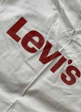 Levis red tab classic logo tee легкая мужская футболка левайс лого классическое2 фото