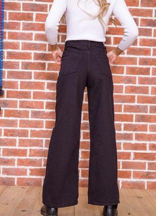 Черные женские джинсы, широкого кроя, 164r5114 фото