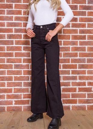 Черные женские джинсы, широкого кроя, 164r5111 фото