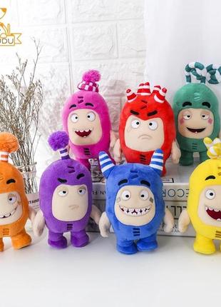 Плюшеві "оддбодики (чуддики)  пого" oddbods pogo