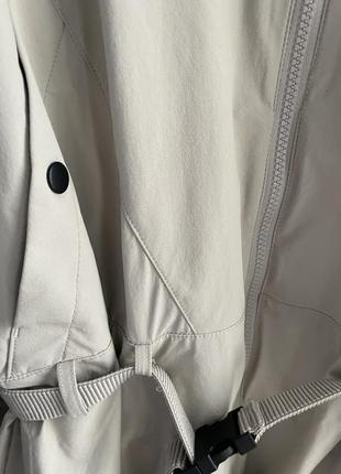 Стильная спортивная куртка жилетка ветровка серая h&amp;m sport8 фото