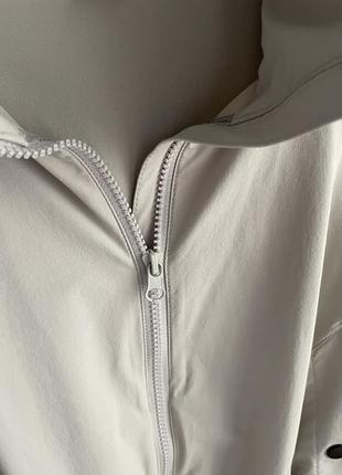 Стильная спортивная куртка жилетка ветровка серая h&amp;m sport9 фото