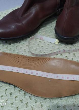 Кожаные ботинки clarks 5