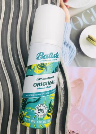 Оригінал сухий шампунь для волосся batiste original dry shampoo