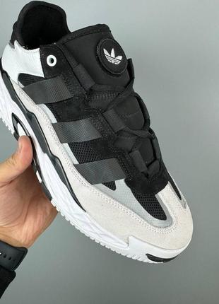 Adidas niteball white-black6 фото