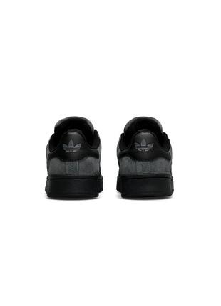 Женские кроссовки adidas campus prm dark gray black4 фото