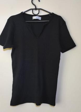 Футболка в рубчик