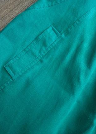 Сукня з кишенями льон4 фото