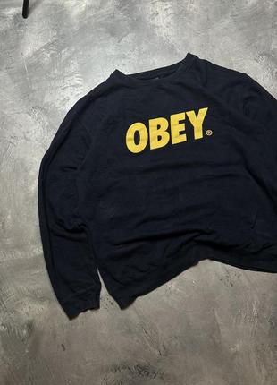 Свитшот obey oversized1 фото