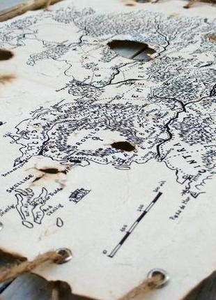 Карта севера, ведьмак геральт, анджей сапковски2 фото