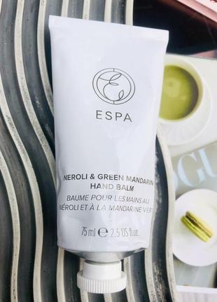 Оригінал бальзам крем для рук espa neroli & green mandarin hand balm1 фото