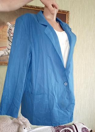 Жакет прямий жатка, 100% хлопок💙💙💙