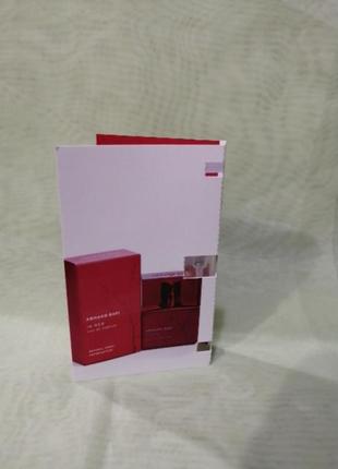 Armand basi in red eau de parfum

парфюмированная вода
пробник 2мл2 фото