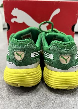 Детские кроссовки puma оригинал зеленые яркие на мальчика 30 размер4 фото