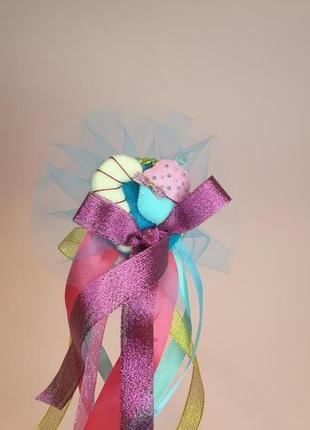 Конфетаная фея, повязка конфета, сумочка и волшебная палочка8 фото