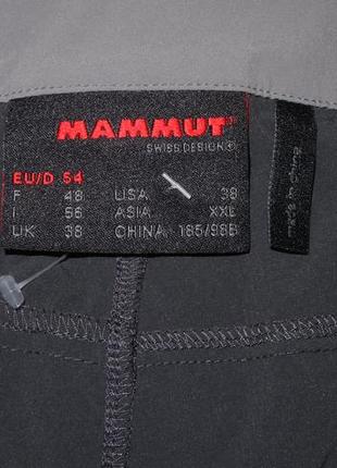 Трекінгові легкі софтшельні штани mammut runbold розмір eu54 us384 фото