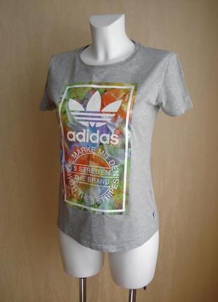 Adidas, футболка с рисунком, р.m6 фото