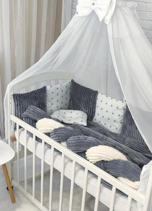 Комплект постільної білизни в дитяче ліжечко9 фото