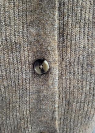 Кардиган, кофта, реглан, свитер, в составе шерсть.4 фото