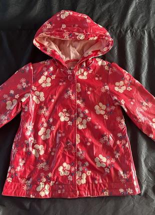 Куртка дощовик на дівчинку 2-3 роки