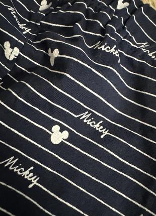 George disney mickey mouse котонові штанці тоненькі шнурочки не робочі5 фото