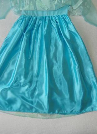 Карнавальна сукня ельзи, холодне серце на 4-5 років3 фото