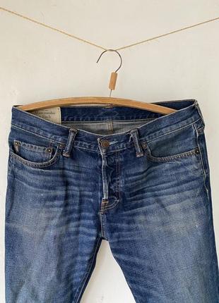 Джинси selvedge abercrombie&fitch remsen9 фото