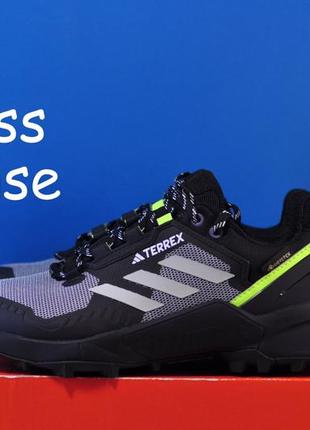 Adidas terrex swift r3 gore-tex hiking shoes black1 фото