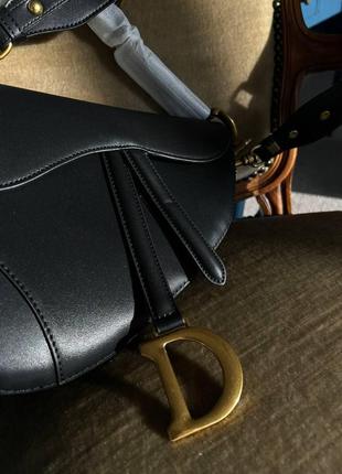 Жіноча сумка сідло з еко-шкіри клатч dior saddle діор молодіжна, брендова сумка через плече2 фото