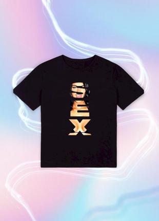 Чорна футболка з меган фокс/megan fox