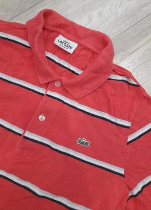 Поло lacoste regular fit оригінал2 фото