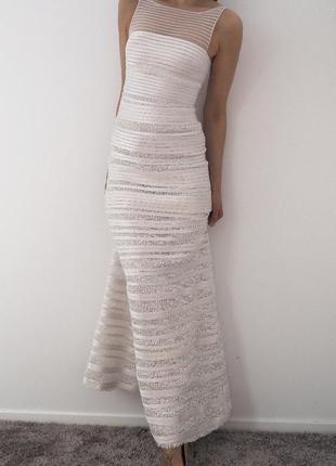 Bgbc max azria дизайнерське брендове весільне випускне максі плаття 6 розмір
