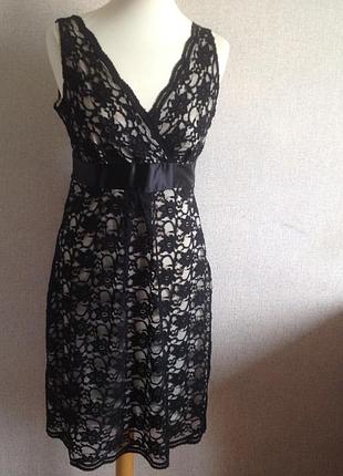 Платье next,кружево,р.10/38